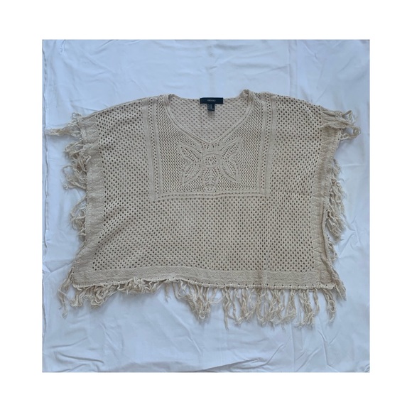 Knit Poncho - Picture 2 of 2